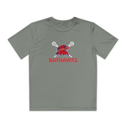 Bayhawks Youth Dry Competitor Tee