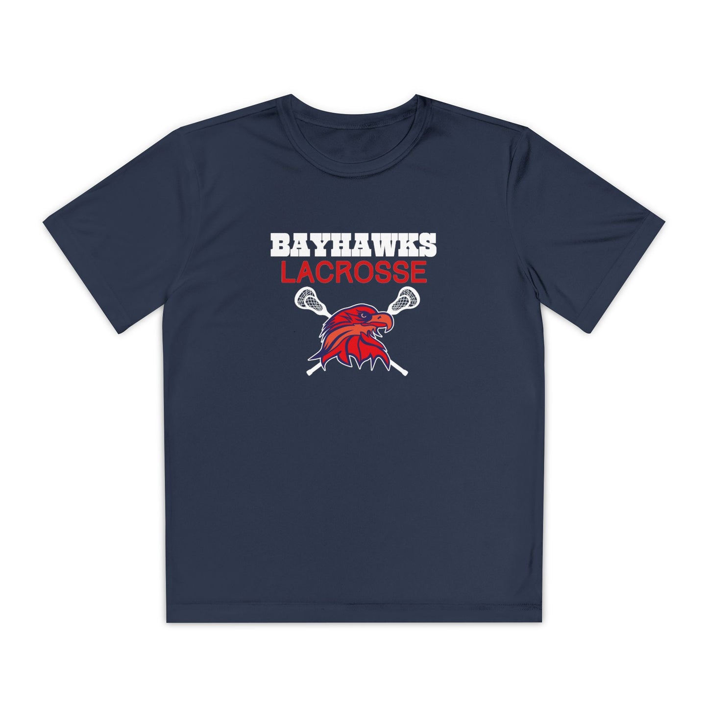 Bayhawks Youth Dry Competitor Tee
