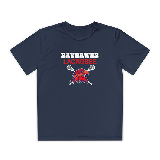 Bayhawks Youth Dry Competitor Tee