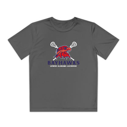 Bayhawks Youth Dry Competitor Tee
