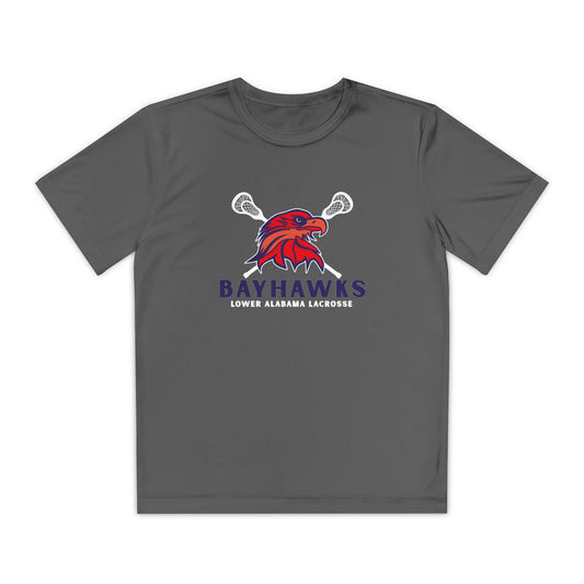Bayhawks Youth Dry Competitor Tee