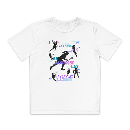 Youth Girls "Lacrosse" Competitor Graphic Tee