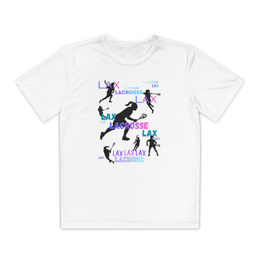 Youth Girls "Lacrosse" Competitor Graphic Tee