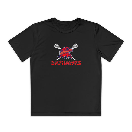 Bayhawks Youth Dry Competitor Tee