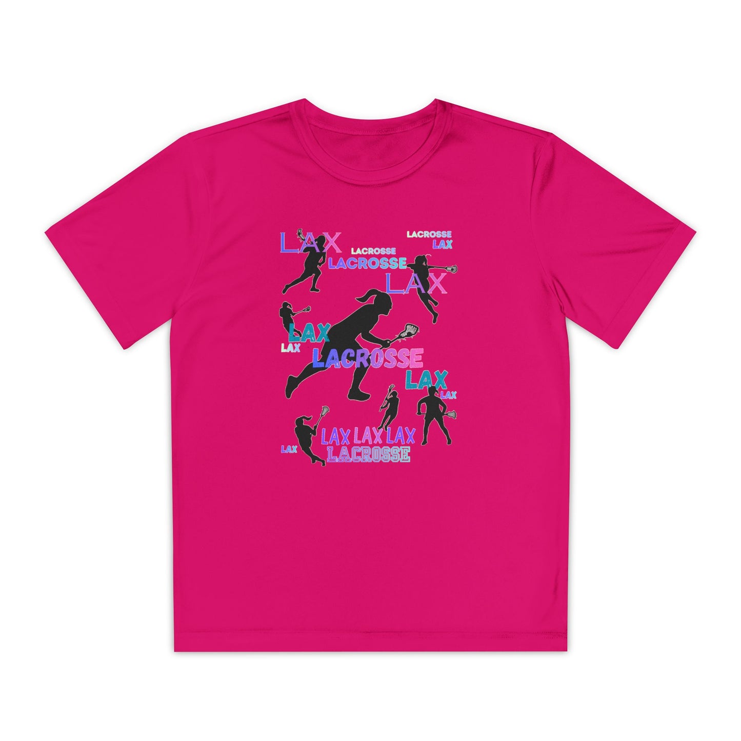 Youth Girls "Lacrosse" Competitor Graphic Tee