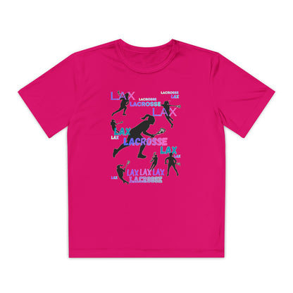 Youth Girls "Lacrosse" Competitor Graphic Tee