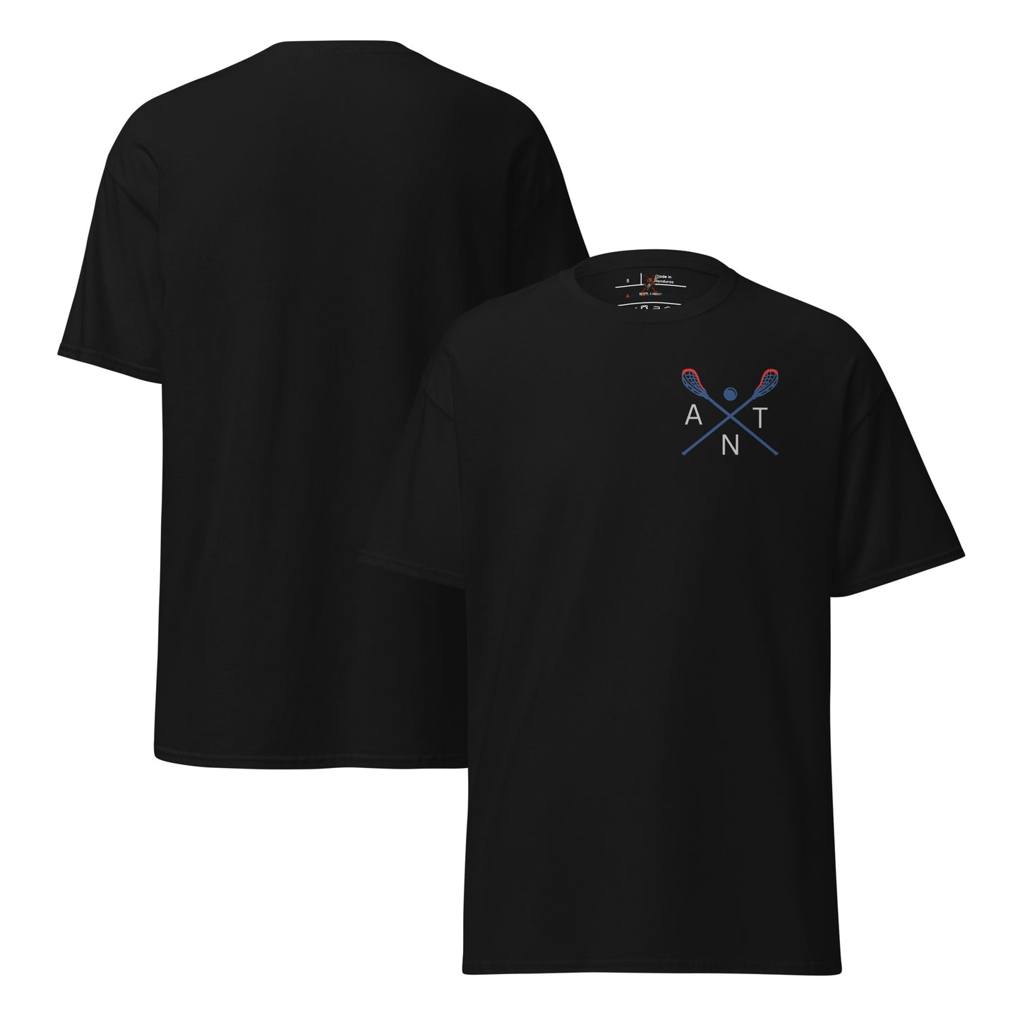 Men’s “A.N.T. Crest” Lacrosse Tee – Alpha Nova Threads