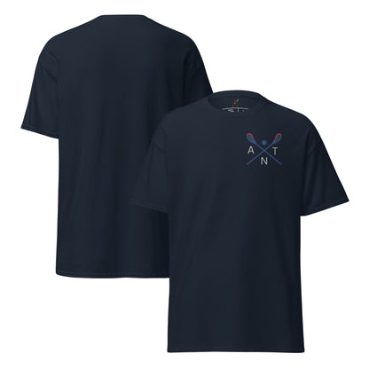 Men’s “A.N.T. Crest” Lacrosse Tee – Alpha Nova Threads