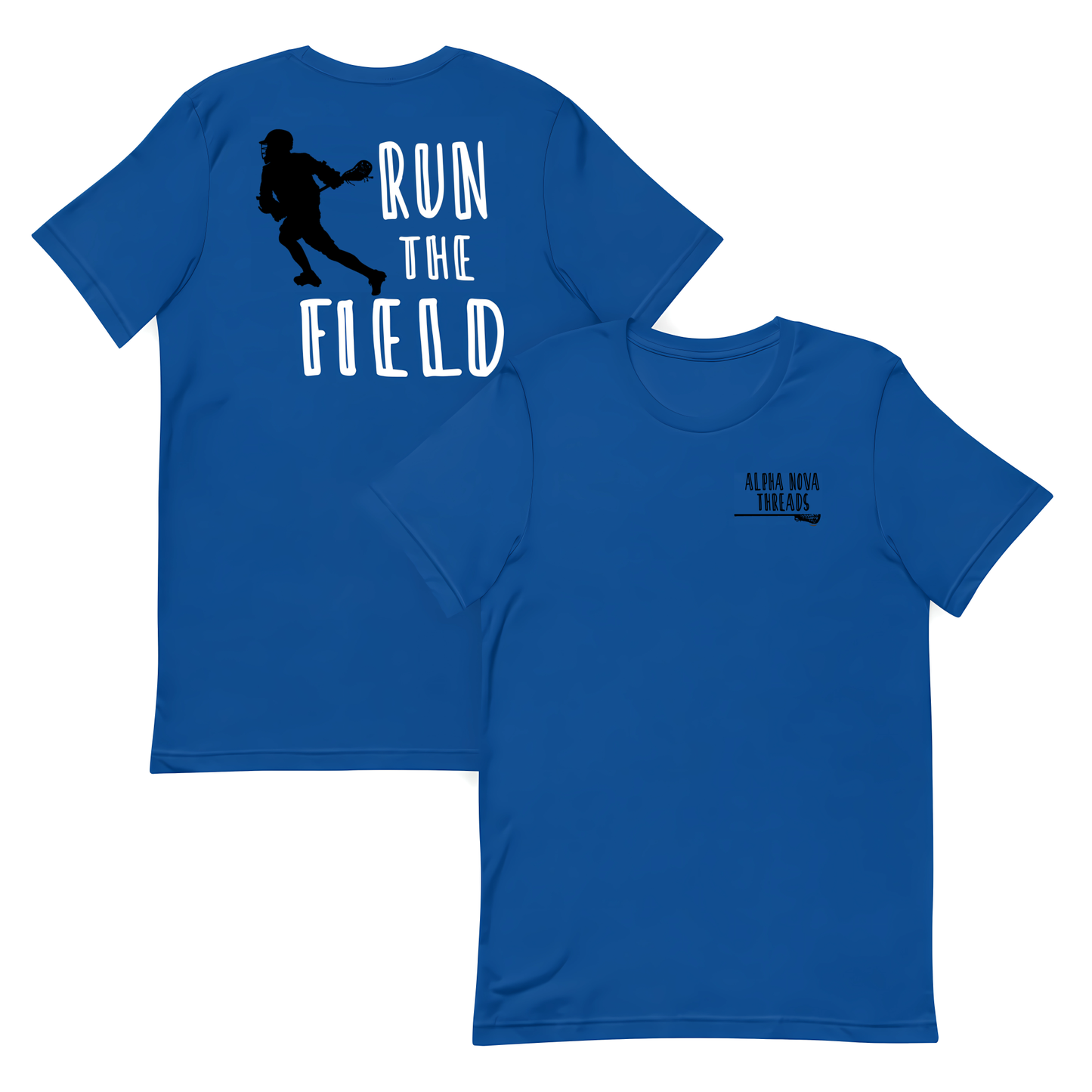 Boys Run The Field Shirt – Athletic Tee by Alpha Nova Threads